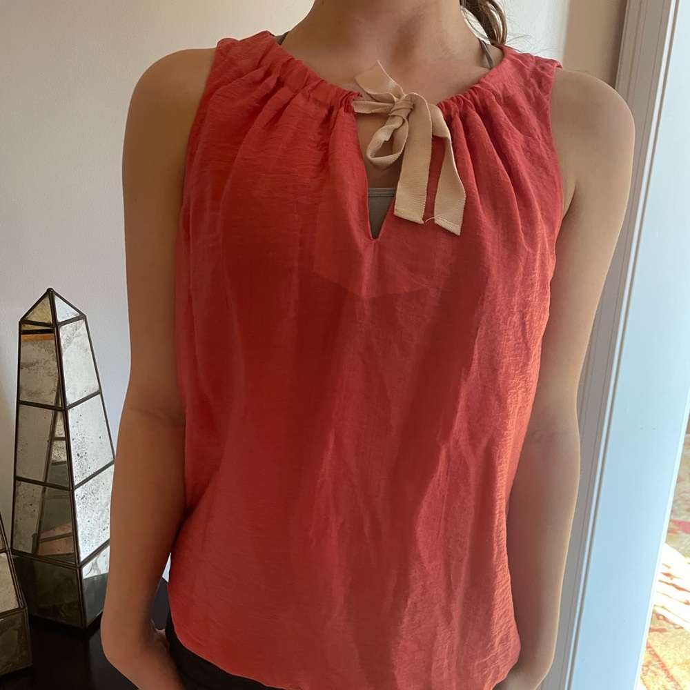 Apricot color Summer Top. Ann Taylor Loft. So cute for Summer